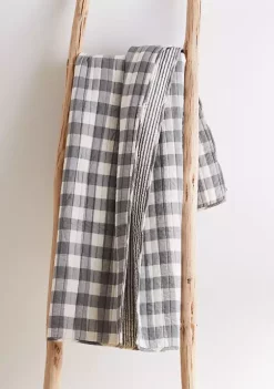 Deals 🌟 Levtex Home Elijah Gray Quilted Throw ✨ -Cheap Levtex Store Belk 1043