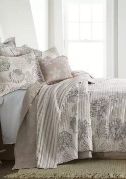 Wholesale 🌟 Levtex Home Caspian Sea Full/Queen Quilt Set 🤩 -Cheap Levtex Store Belk 1048