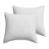 Cheap 😀 Levtex Home Mills Waffle Euro Shams - 2 Pack 🤩 -Cheap Levtex Store Belk 1088
