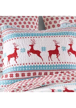 Promo 👍 Levtex Home Silent Night Teal Quilt Set 🥰 -Cheap Levtex Store Belk 1102