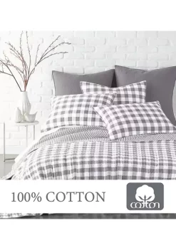 New ๐ Levtex Home Elijah Gray Gingham King Quilt Set ๐ฅ 11 New ๐ Levtex Home Elijah Gray Gingham King Quilt Set ๐ฅ -Cheap Levtex Store Belk 1153