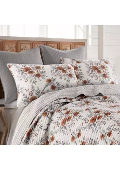 New 🔥 Levtex Home Charlotte Floral Reversible Quilt Set ✨ -Cheap Levtex Store Belk 116
