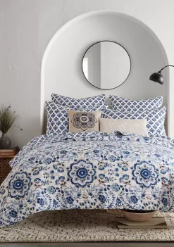Best Sale 🤩 Levtex Home Lorrance King Quilt Set 😀 -Cheap Levtex Store Belk 1165
