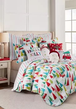 Promo 🛒 Levtex Home Holly Jolly Quilt 🥰