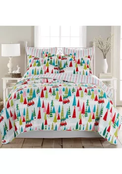 Promo 🛒 Levtex Home Holly Jolly Quilt 🥰 -Cheap Levtex Store Belk 121
