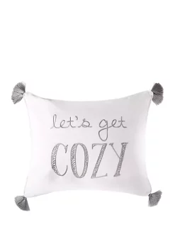 Cheap ✨ Levtex Home Camden Let's Get Cozy Tassel Pillow ❤️ 7 Cheap ✨ Levtex Home Camden Let's Get Cozy Tassel Pillow ❤️ -Cheap Levtex Store Belk 1233
