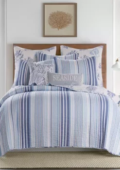 Wholesale 🥰 Levtex Home Zuma Beach Quilt Set 🔥 -Cheap Levtex Store Belk 1240