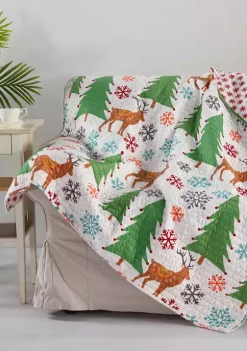 New ❤️ Levtex Home Tinsel Quilted Throw 🛒 -Cheap Levtex Store Belk 1248