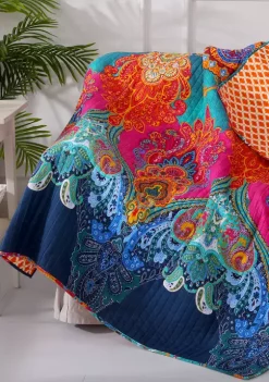 Outlet 🔔 Levtex Home Mackenzie Quilted Throw 🧨 -Cheap Levtex Store Belk 1256