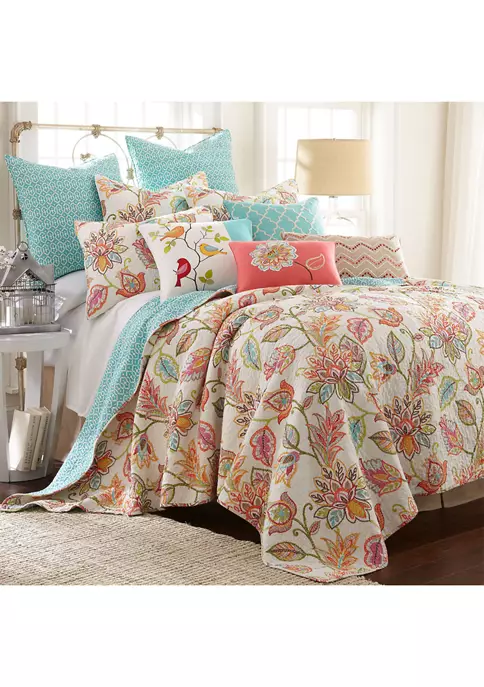 Cheapest 🎉 Levtex Home Sophia Flower Pillow 🌟 5 Cheapest 🎉 Levtex Home Sophia Flower Pillow 🌟 - Image 3