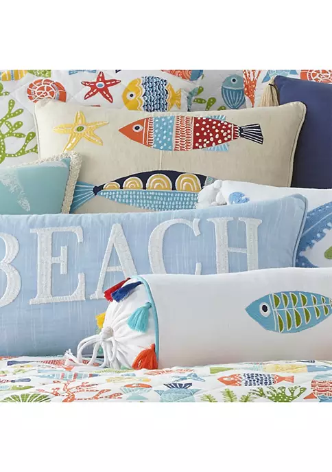 Best Sale ๐ Levtex Home St. Anton Multi Color Fish Pillow ๐ 4 Best Sale ๐ Levtex Home St. Anton Multi Color Fish Pillow ๐ - Image 2