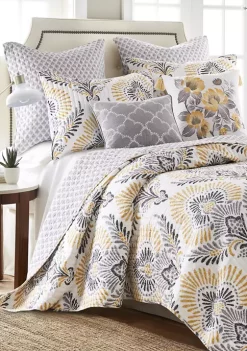 Coupon 😍 Levtex Home Kiana Yellow Quilt Set ✨ -Cheap Levtex Store Belk 1308