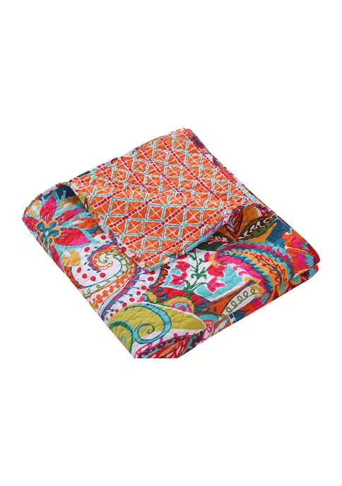 Cheap 🛒 Levtex Rhapsody Quilted Throw 😀 3 Cheap 🛒 Levtex Rhapsody Quilted Throw 😀