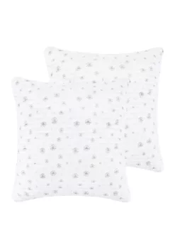 Best Sale 👍 Levtex Home White Pine Euro Sham Set of 2 ✨