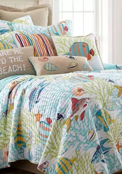 Promo 😀 Levtex Beachwalk Quilt Set 🌟