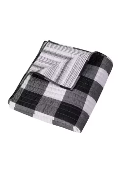 Cheapest 🔥 Levtex Camden Black Quilted Throw 🛒 -Cheap Levtex Store Belk 1348