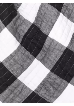 Cheapest 🔥 Levtex Camden Black Quilted Throw 🛒 -Cheap Levtex Store Belk 1349