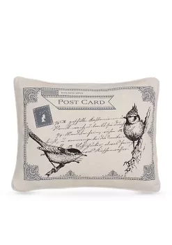 Wholesale ⌛ Levtex Jaylene Birds Postcard Pillow 🎁