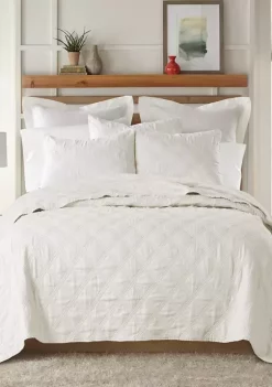 Promo 🥰 Levtex Home Washed Linen Navy FQ 🎉 -Cheap Levtex Store Belk 1390