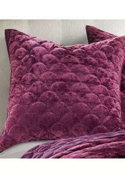 Cheapest ✨ Levtex Home Velvet Plum Euro Sham 😍 -Cheap Levtex Store Belk 1392