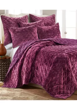Cheapest ✨ Levtex Home Velvet Plum Euro Sham 😍 -Cheap Levtex Store Belk 1393