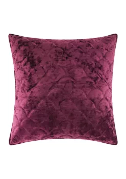 Cheapest ✨ Levtex Home Velvet Plum Euro Sham 😍 -Cheap Levtex Store Belk 1394