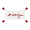 Deals ⭐ Levtex Home All is Bright Merry Pillow - 12" x 24" 🎉 -Cheap Levtex Store Belk 1395