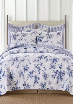 Best Pirce ๐ฅฐ Levtex Avellino Blue Quilt Set ๐