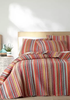 Cheapest 🔥 Levtex Home Uluru Stripe Full/Queen Quilt Set 🔥 13 Cheapest 🔥 Levtex Home Uluru Stripe Full/Queen Quilt Set 🔥 -Cheap Levtex Store Belk 1429