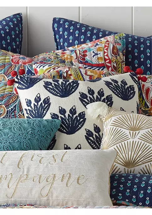 Discount โค๏ธ Levtex Nanette Crewel Pom Pillow ๐ 4 Discount โค๏ธ Levtex Nanette Crewel Pom Pillow ๐ - Image 2