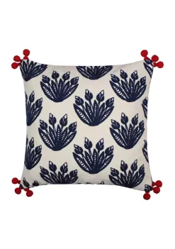 Discount โค๏ธ Levtex Nanette Crewel Pom Pillow ๐ 9 Discount โค๏ธ Levtex Nanette Crewel Pom Pillow ๐ -Cheap Levtex Store Belk 1460