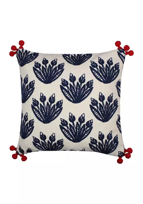 Discount โค๏ธ Levtex Nanette Crewel Pom Pillow ๐ 6 Discount โค๏ธ Levtex Nanette Crewel Pom Pillow ๐ - Image 4