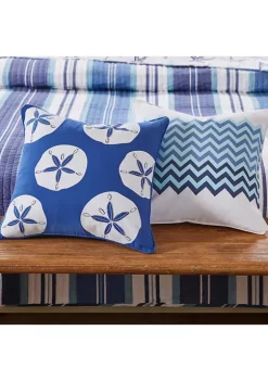 Coupon ❤️ Levtex Home Camps Bay Sand Dollar Pillow 🥰 -Cheap Levtex Store Belk 1465