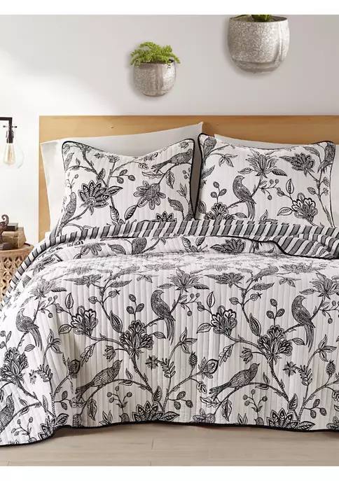 Cheapest 🛒 Levtex Tanzie Black Quilt Set 🔔 4 Cheapest 🛒 Levtex Tanzie Black Quilt Set 🔔 - Image 2