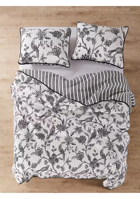 Cheapest 🛒 Levtex Tanzie Black Quilt Set 🔔 6 Cheapest 🛒 Levtex Tanzie Black Quilt Set 🔔 - Image 4