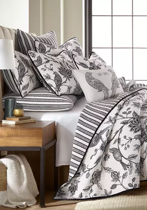 Cheapest 🛒 Levtex Tanzie Black Quilt Set 🔔 8 Cheapest 🛒 Levtex Tanzie Black Quilt Set 🔔 - Image 6