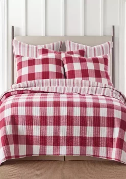 Coupon 🔔 Levtex Home Camden Red Quilt Set 👍 -Cheap Levtex Store Belk 1495