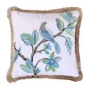 Flash Sale 🔔 Levtex Cressida Crewel Bird Fringe Pillow 🔥 -Cheap Levtex Store Belk 1512