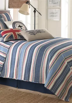 Hot Sale 🔥 Levtex Home Marco Quilt Set ⌛ -Cheap Levtex Store Belk 1550