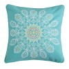 Hot Sale 🌟 Levtex Lilian Coral Medallion Pillow ⭐ -Cheap Levtex Store Belk 1563
