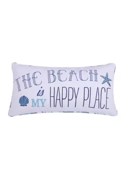 Cheap 😉 Levtex Home Beach Happy Place Pillow ✨