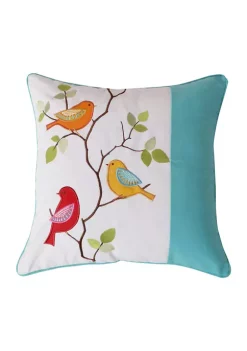Coupon 😍 Levtex Home Sophia Bird Pillow 🎉 -Cheap Levtex Store Belk 1627
