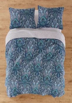 Brand new 🧨 Levtex Home Bellamy Teal Full/Queen Quilt Set ✨ -Cheap Levtex Store Belk 1640