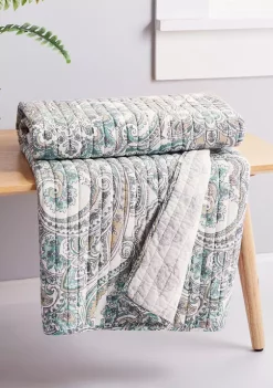 Deals 🧨 Levtex Home Rome Quilted Throw 😉 -Cheap Levtex Store Belk 1665