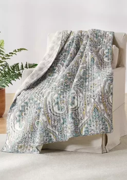 Deals 🧨 Levtex Home Rome Quilted Throw 😉 -Cheap Levtex Store Belk 1668