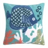 Flash Sale ⭐ Levtex Home Sancti Petri Fish Pillow 🔥 -Cheap Levtex Store Belk 1673