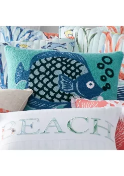 Flash Sale ⭐ Levtex Home Sancti Petri Fish Pillow 🔥 -Cheap Levtex Store Belk 1674