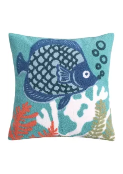 Flash Sale ⭐ Levtex Home Sancti Petri Fish Pillow 🔥 -Cheap Levtex Store Belk 1676