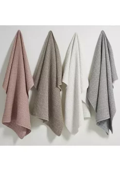 Best Sale 🤩 Levtex Home Mills Waffle Taupe Quilted Throw 👏 -Cheap Levtex Store Belk 168