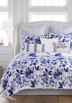 Buy 😀 Levtex Home Riella Garden Full/Queen Quilt Set 😉